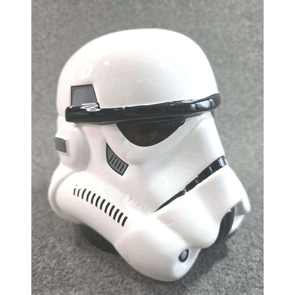 Star wars Storm Trooper Coin Piggy Bank Lucas Film Helmet Ceramic